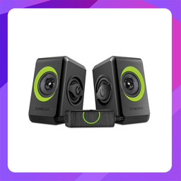 [AC1760026] SONICGEAR QUATRO 2 B.Lime Green 2.0 Desktop Speakers