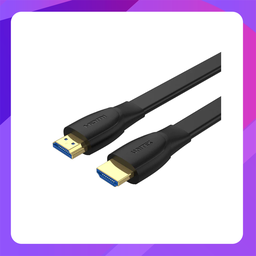 [C11063BK-3M] Unitek 4K 60Hz High Speed HDMI Flat Cable (3M)
