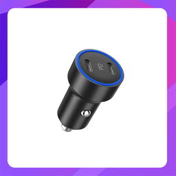 [550900428] Choetech 36W Dual Type-C Car Charger C0054 (Black)