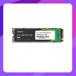 [AS2280Q4L/512GB] Apacer AS2280Q4L M.2 NVMe PCIe SSD 512GB