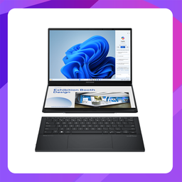 [UX8406MA-PZ023W] ASUS Zenbook Duo OLED - Core™ Ultra 9 Processor 185H(Inkwell Gray)- NB0030505