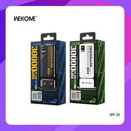 WEKOME WP-28 (30000mAh) Mecha Series 22.5W Super Fast Charging Power Bank