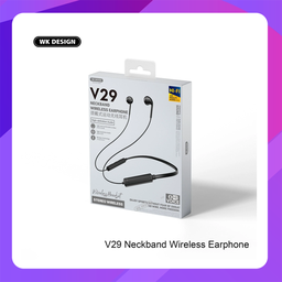 [10030042BK] WEKOME V29 5.0 Wireless Earphones (Neckband)
