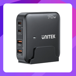 [P1228ABK02- US] Unitek 70W Desktop GaN Charging Station