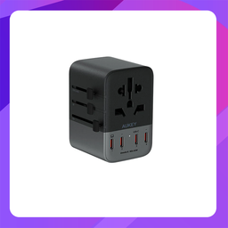 [PA-TA08A (Grey)] AUKEY PA-TA08A Travel Charger -Grey