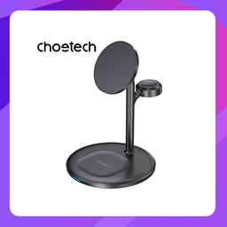 [550900432] Choetech T585-F 3-in-1 15W Wireless Charger with MagSafe (Black)