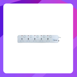 [CS G545] Crome CS G545 5 x Surge Protector Universal Sockets (5m)