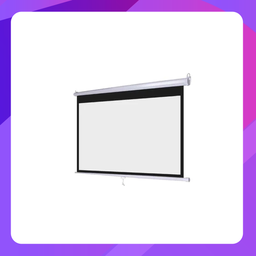 [WS-108108] Euro WS-108108 Wall Projector Screen (108"x108")