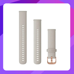 [GM-010-12932-16] Garmin Quick Release Band (20 mm), Light Sand/Rose Gold
