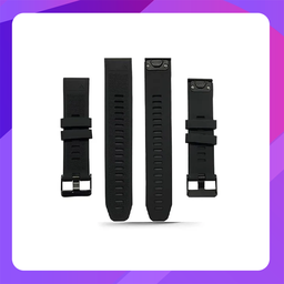 [GM-010-12867-01] Garmin QuickFit Band 22mm, Black Silicone