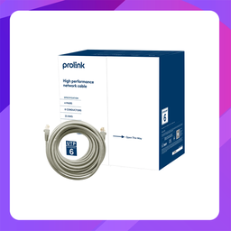 [SN0070037] Prolink UTP Network Cable 23AWG 250MHz, 0.57mm, Grey, 305m (CAT6 23E)