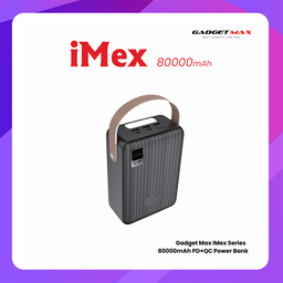 [20020032TMGY] GADGET MAX GB80 22.5W 80000 mAh Fast Charge Power Bank