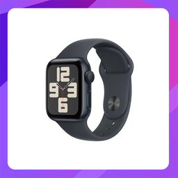 [MXE73ZP/A] Apple Watch SE(2nd Gen) -40mm -Midnight Aluminum Case With Midnight Sport Band -S/M