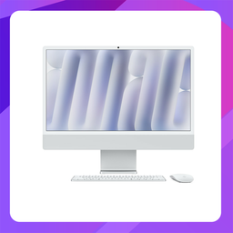 [MWUU3ZP/A] Apple iMac 24"-M4 (10C CPU / 10C GPU / 16GB / 256GB SSD)- Silver