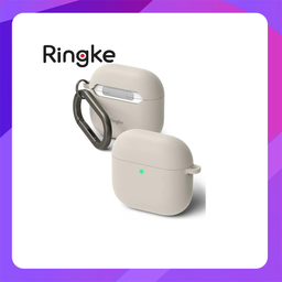 [550200809] Ringke Silicone Airpod Case for AirPods 4 / Stone