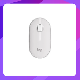 [LOG-910-006986] Logitech M350s Pebble Mouse 2 Wireless & Bluetooth Mouse - Tonal White