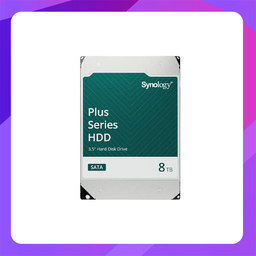 [SYN-HAT3310-8T] Synology 8TB 3.5" Plus Grade 256MB 7200RPM SATA HDD