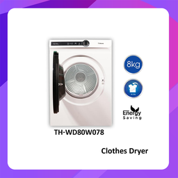 [TH-WD80W078] T-Home 8 Kg,Dryer