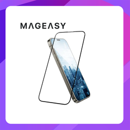 [113500055] MagEasy Vetro Bluelight Screen Protector for iPhone 16  Clear