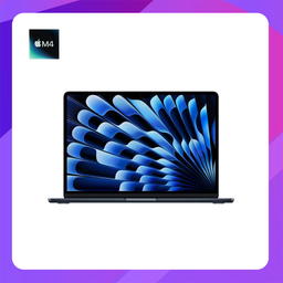 [MW123ZP/A] MacBook Air 13.6" 2025 -M4 (10C CPU/ 8C GPU /16GB /256GB SSD) -Midnight