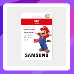 [NTD-BEE-A-SD01A-JP3] SanDisk microSDTM Express card for Nintendo SwitchTM2 - 256GB