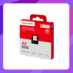 [MA20N] Mercusys AC650 Nano Wireless Dual Band USB Adapter