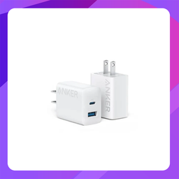 [A2348621] Anker 20W Fast USB-C Charger Block (White)