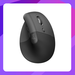 [LOG-910-006479] Logitech LIFT Wireless & Bluetooth Mouse - Graphite