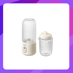 [G-306611] Gaabor Portable Juicer 2L Mini High Capacity 6 Blade Dual Cup (350ml+280ml) - FP03T-WH01A