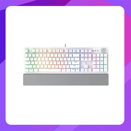 [MK853v2 (White)] Fantech MK853v2 Mechanical Gaming Keyboard (White)