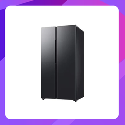 [RS70F65Q2FST] Samsung SBS - 2 Door / 655L / All Around Cooling / AI Inverter Compressor / Wifi / Black  (New)