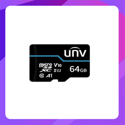 [TF-64G-T-L] Storage Medium,TF Card,64GByte,UNV,Blue Card
