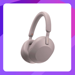 [WH-1000XM5(Pink)] SONY WH-1000XM5 Headphones – Wireless Bluetooth Sony Noise Canceling Headphones