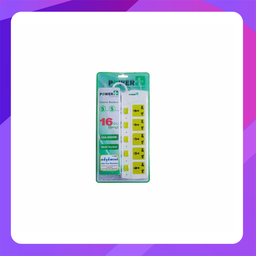 [PPE500I5M] Power Plus PPE500I5M 5 Ways Sockets with Individual switch (5 Meter)