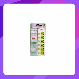 [PPE600I3M] Power Plus PPE600I3M 6 Ways Sockets with Individual switch (3 Meter)