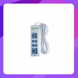 [PP220I3M] Power Plus PP220I3M 2+2 Ways Sockets with Master switch (3 Meter)