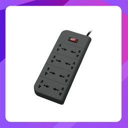 [F9E800zb2M-gry] Belkin 8 Sockets Surge Protector Essential Series (2m)