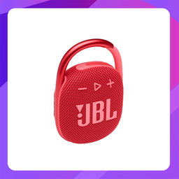 [JBL Clip 4 (Red)] JBL Clip 4 Bluetooth Speaker (Red)