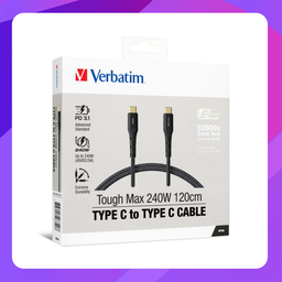 [66820] Verbatim Tough Max 240W Type C to Type C Cable