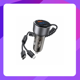 [Y58] Yesido 60W Fast Charging Car Charger(Built-in TC & Lightning Cable) Y8 