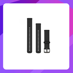 [GM-010-13406-02] Acc, 18mm QR Silicone Band, Black, WW/Asia