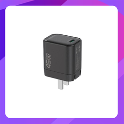 [SF-45(Black)] BARMASO SafeX Charger 45W (Black)
