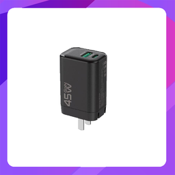 [SF-45A(Black)] BARMASO SafeX Charger 45W/22.5W (Black)