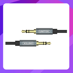 [Y-C926ABK] Unitek 3.5MM AUX Audio Cable - Male to Male