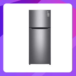 [GNB202SQBB] LG Nett 187L Top Freezer with Multi Air Flow & Smart Inverter Compressor, Dark Graphite Steel 