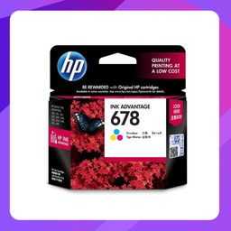 [HP 678(Tri-Color)] HP 678 Tri-color Ink Cartridge (~150 Pages)
