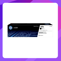 [HP 107A(Black)] HP 107A Black LaserJet Toner Cartridge (~1,000 pages)